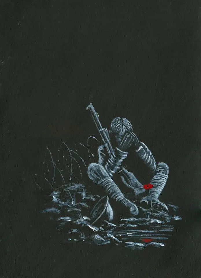 Open Edition Giclée Print 'Futility' – Numbered Edition #348 1