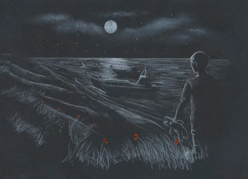 Open Edition Giclée Print 'It'S Starting' – Evocative War Prelude Scene 1