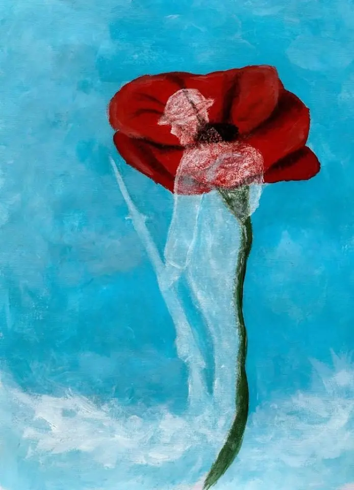 Open Edition Giclée Print: 'Poppy Spirit' (No. 323) 1