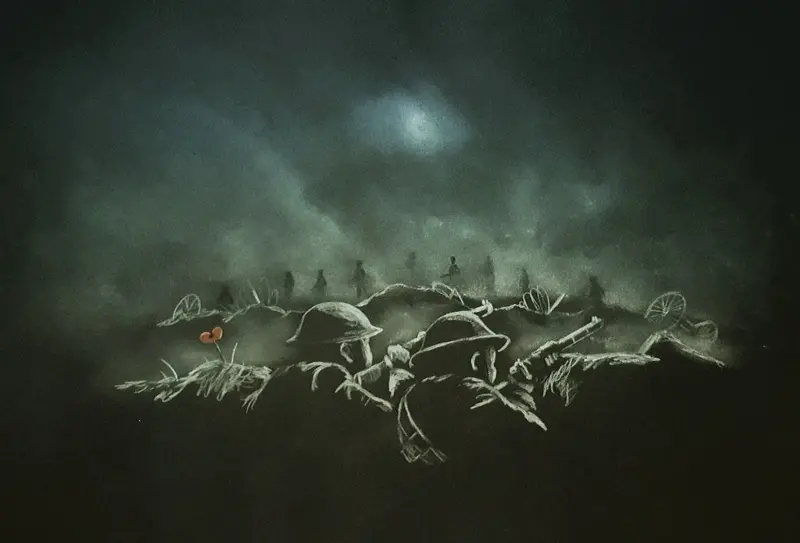 Open Edition Giclée Print: 'The Fog Of War' (Artwork #389) 1