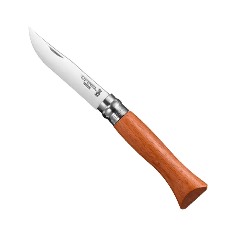 Opinel No. 6 Padouk Wood Handle Folding Knife 1