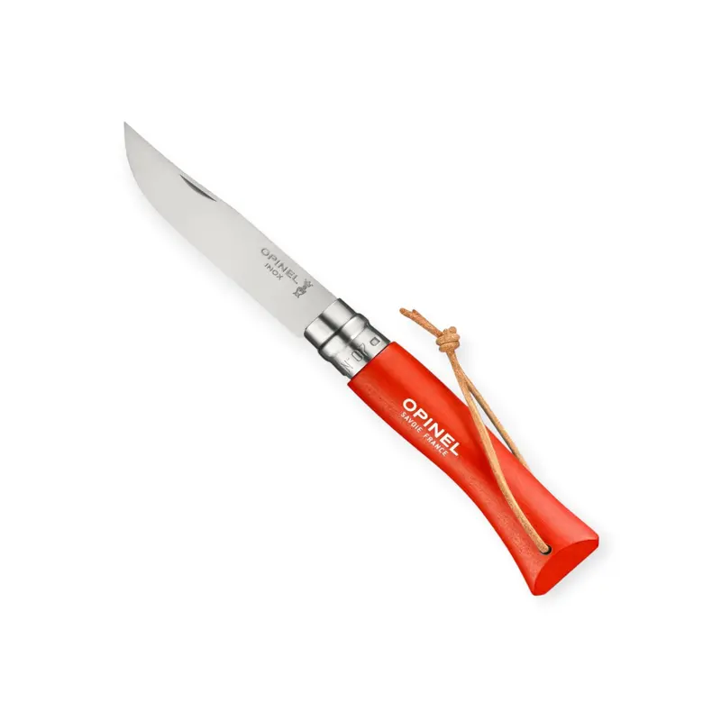 Opinel No. 7 Colorama Stainless Steel Folding Knife With Lanyard 2