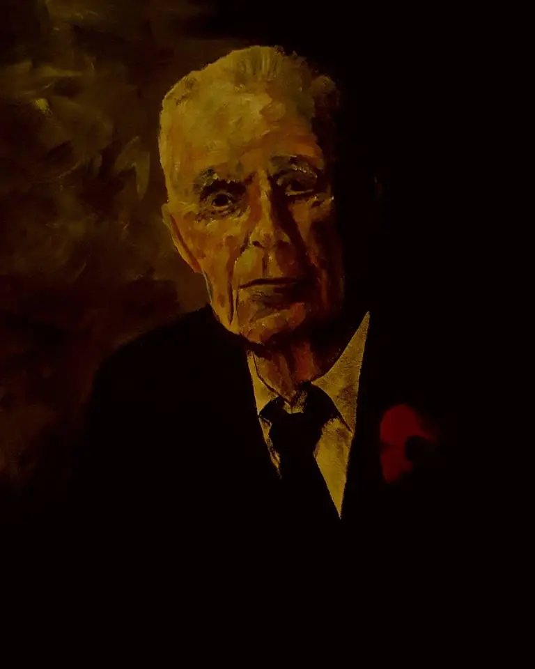 Original Painting U037: 'Harry' – Intimate Character Portrait 1