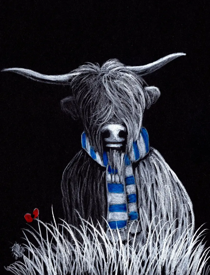 Original Polychromo Artwork #559 – 'Come On You Blues' 1