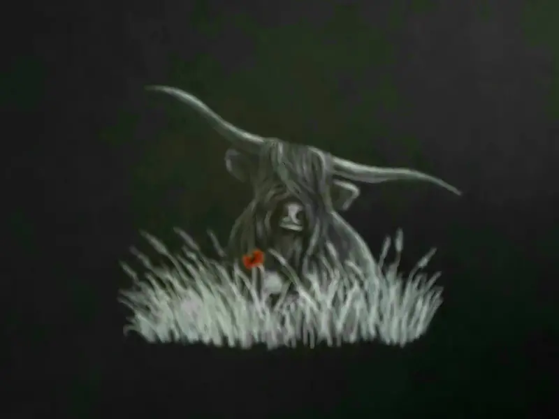 Original Polychromo Artwork: 'Another Coo' 1
