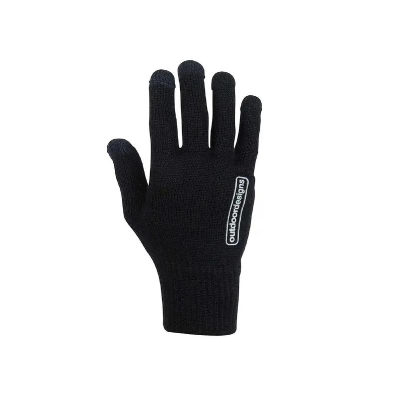 Outdoor Designs Stretch Wool Touch Base Layer Glove (Black) 1