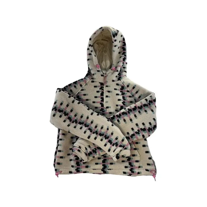 Outdoor Voices Primofleece Pullover For Women – Ecru Blizzard, Extra-Small, Gently Used 1