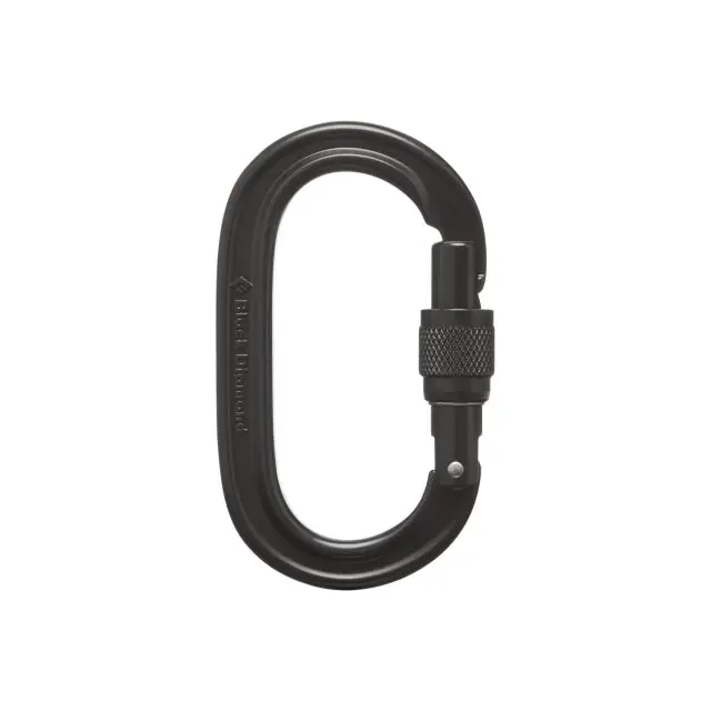 Oval Keylock Screwgate Climbing Carabiner 1