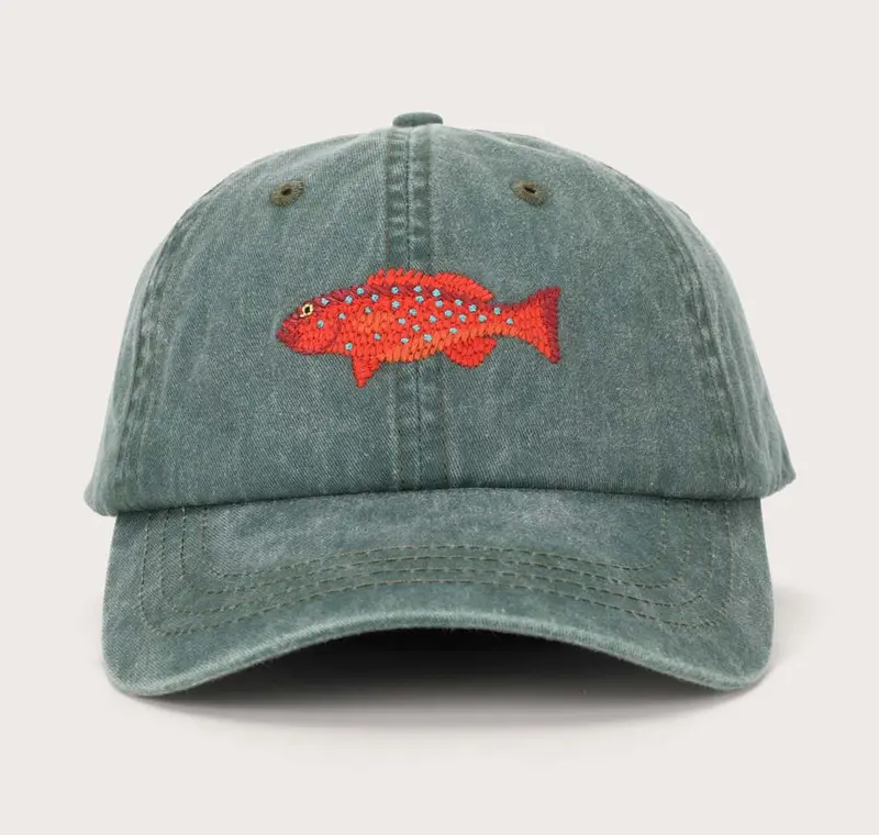 Pallion Point Fish Lid Decal – Coral Trout Design 1