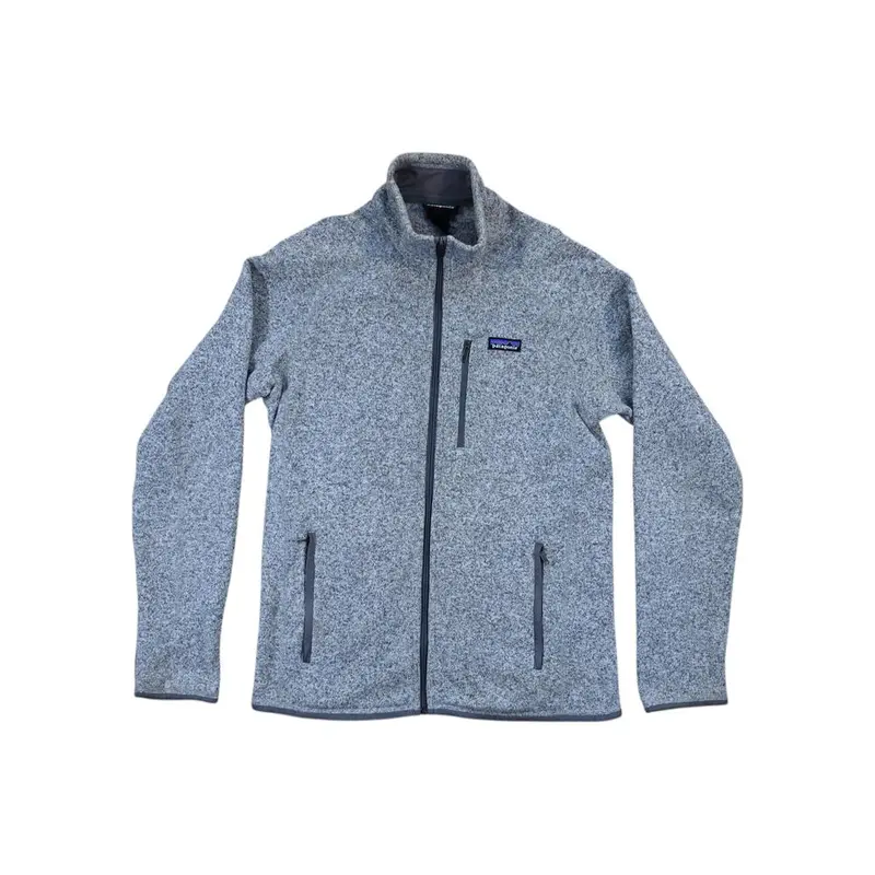 Patagonia Better Sweater Men'S Full-Zip Fleece – Heather Grey, Size M (Secondhand) 1