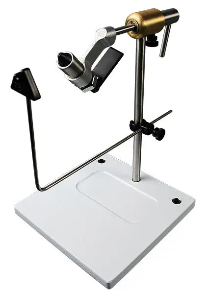 Peak Rotary Fly-Tying Vise With Adjustable Pedestal Base 1