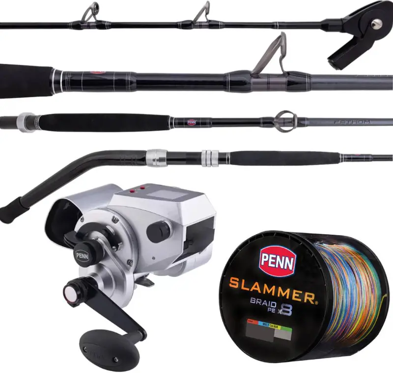Penn Fathom 50 Electric Deep-Sea Fishing Combo – Reel & Rod With Pre-Spooled Line 1
