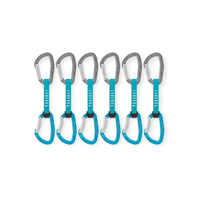 Petzl Djinn Axess Quickdraw Pack – 6-Piece Set With Wiregate Carabiners 1