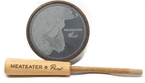 Phelps Pot Call Set – Dual-Surface Slate And Glass For Versatile Turkey Calling 1