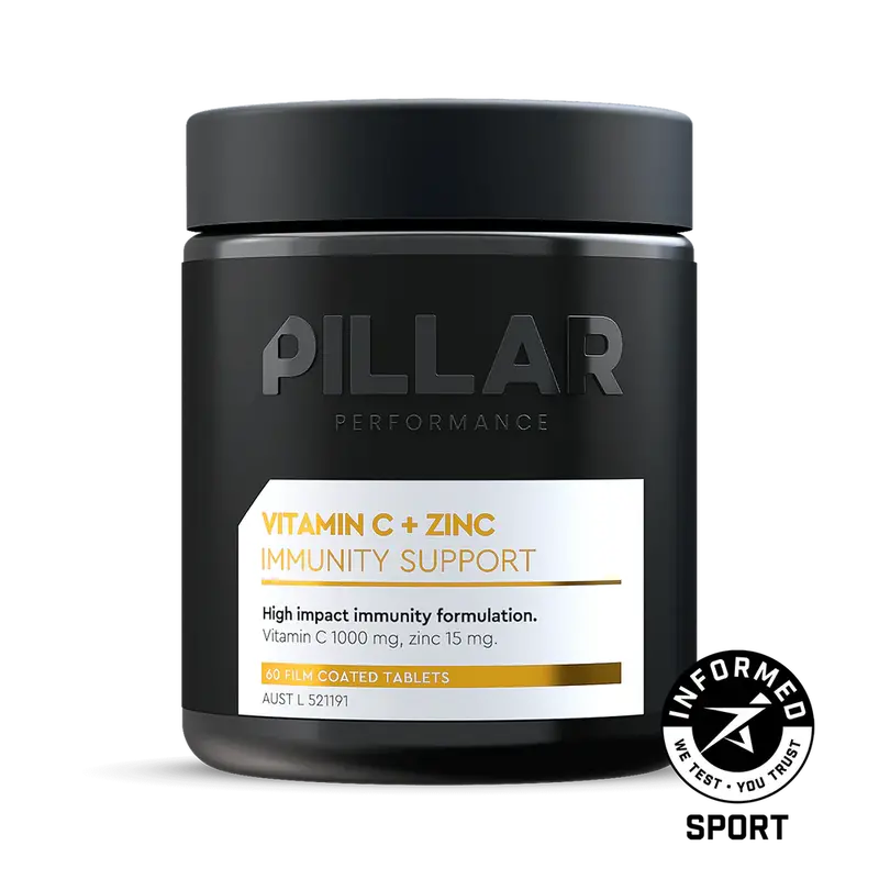 Pillar Performance Vitamin C And Zinc Immune Support Formula 1