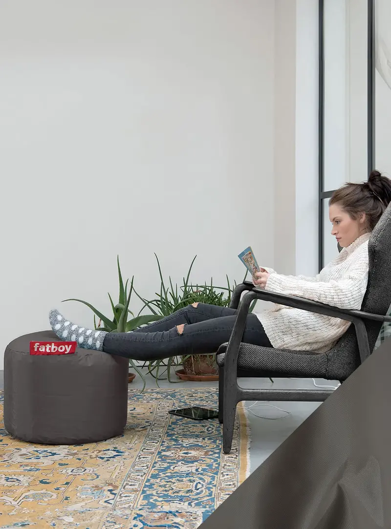 Point Upholstered Ottoman & Footrest 1