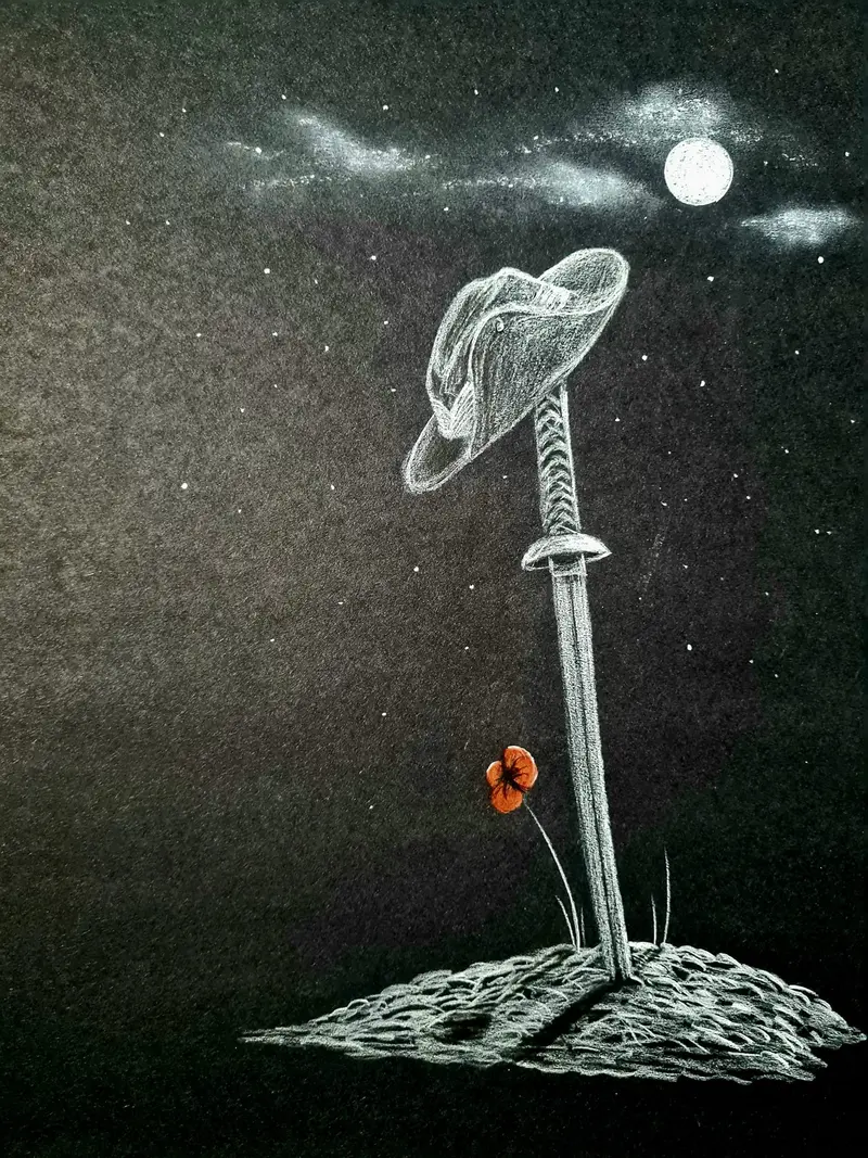 Polychromo Original Artwork 'Remembering The Forgotten' (U477) 1