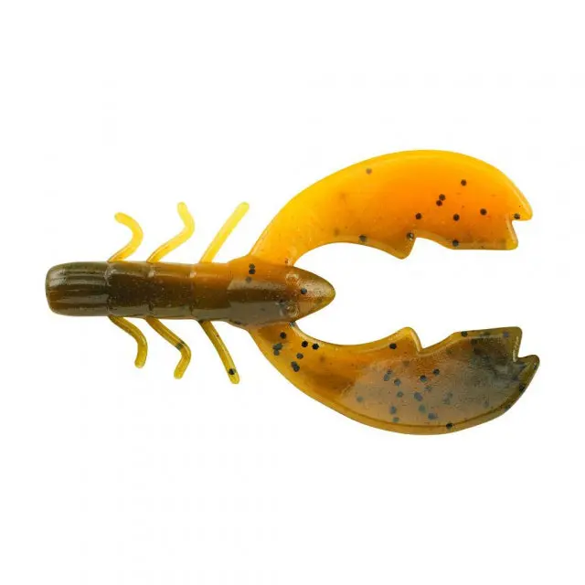 Powerbait Chigger Craw Soft Plastic Bait | 3" Atomic Chartreuse | Model Pbbchc3-Acr 1