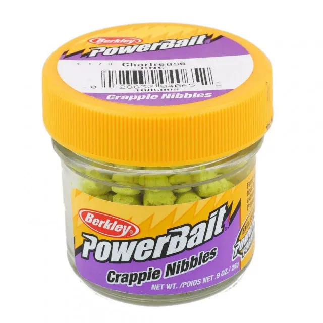 Powerbait Crappie Nibbles – Scented Soft Bait For Panfish 1