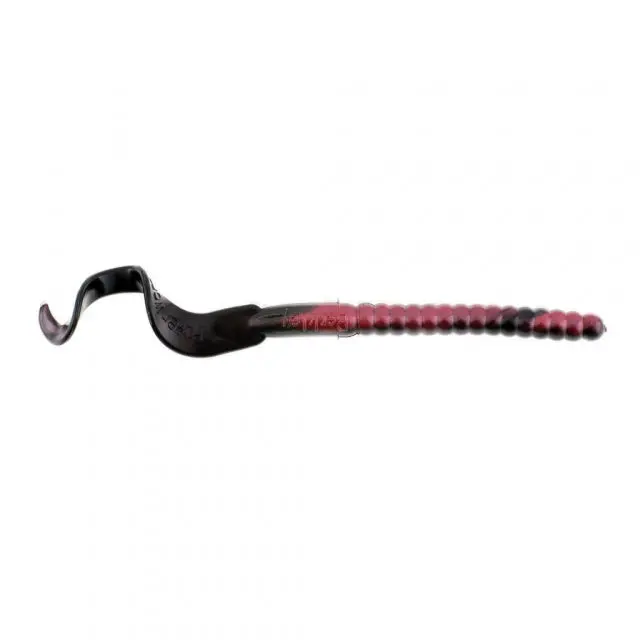 Powerbait Power Worm Soft Plastics – 7" (18 Cm) Ribbed Texture 1