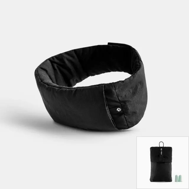 Premium Blackout Sleep Mask + Noise-Reducing Earplugs Kit 1