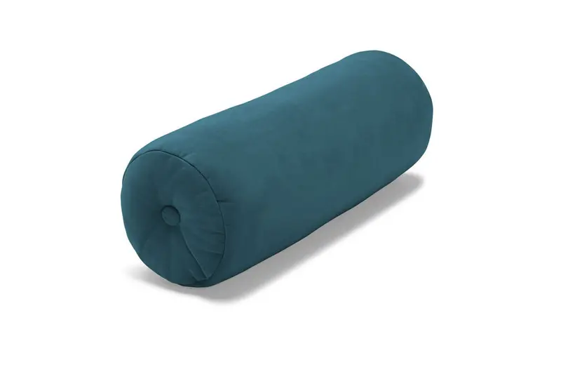 Puff Rolster Pillow In Recycled Velvet Fabric 1