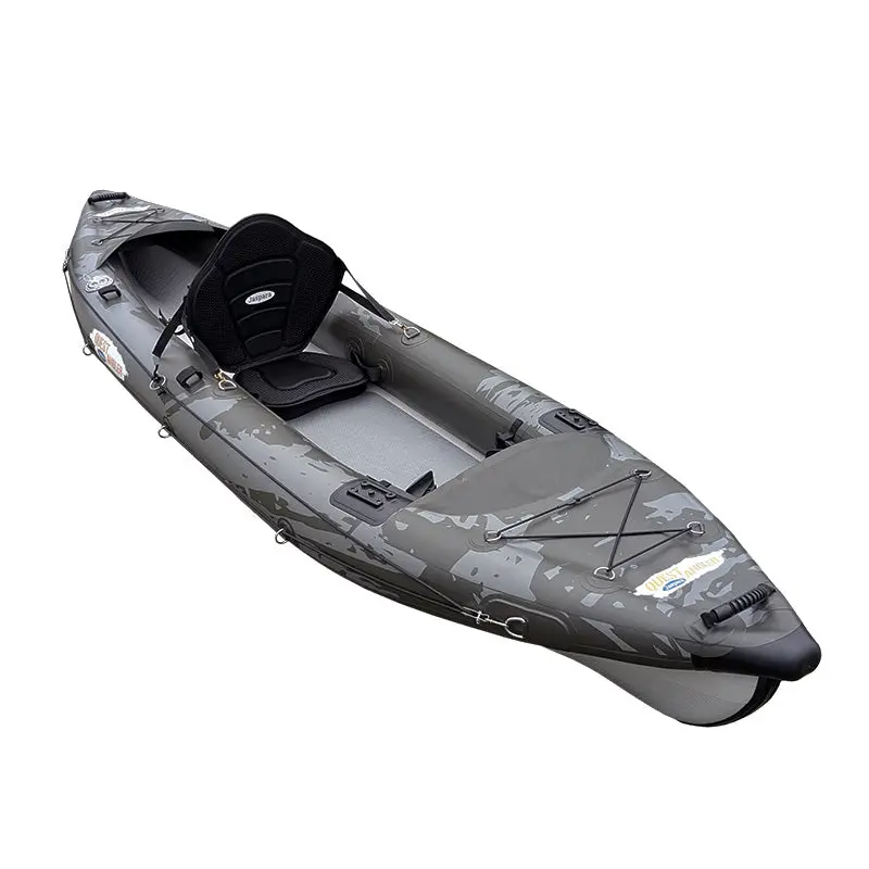 Quest Angler Inflatable Fishing Kayak – Single-Person 1