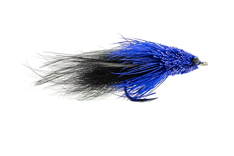 Rainy'S Colby'S Sol Tarpon Fly – Black And Purple Blend, 3-Pack 1