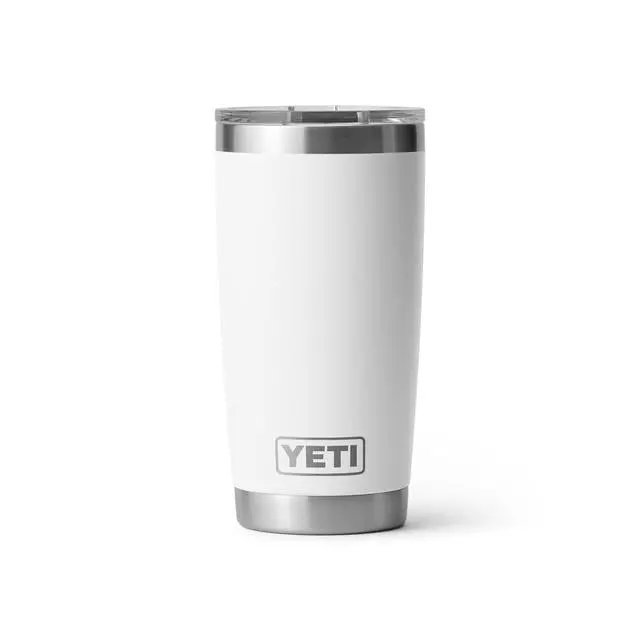 Rambler 20 Oz Stainless Steel Tumbler – Crisp White 1