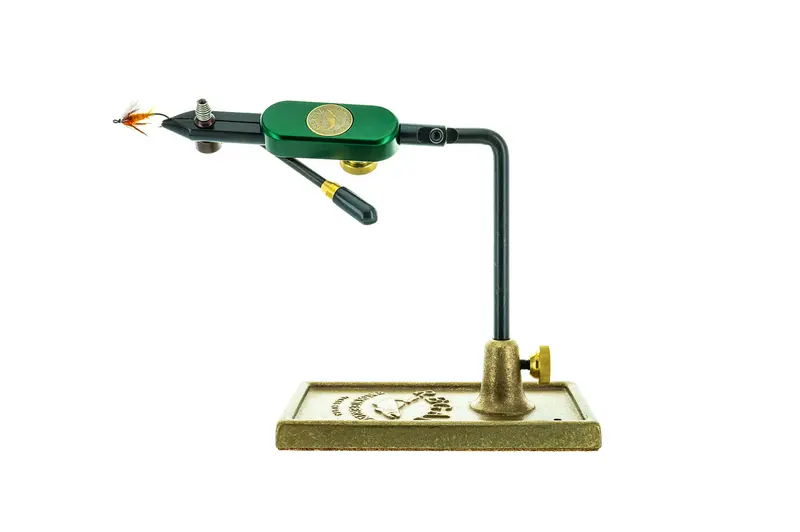 Regal Medallion Fly-Tying Vise – Rustic Pine Finish 1