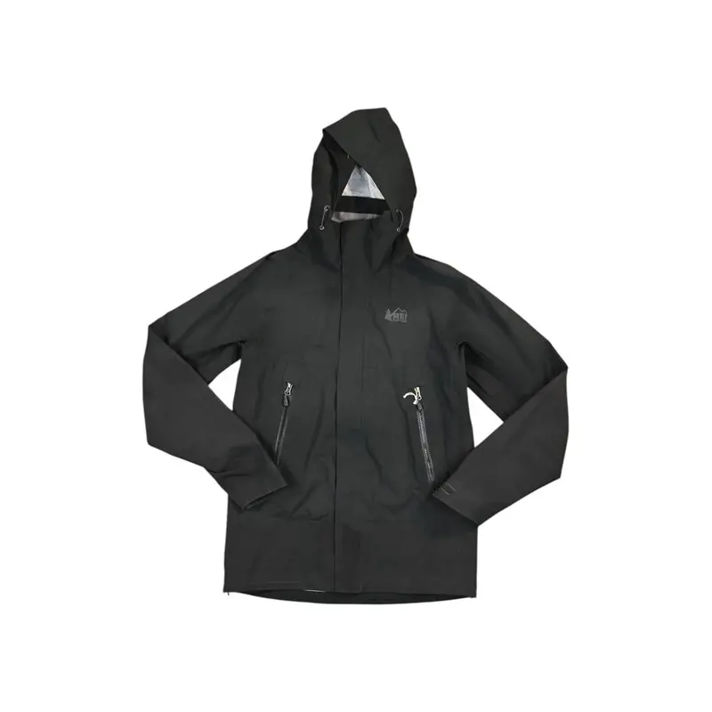 Rei Co-Op Peak 2.5L Rain Jacket – Men’S Black (Size S, Pre-Owned) 1