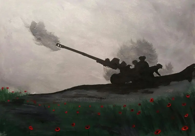 Remembering The Guns – Limited Edition Giclée Art Print 1