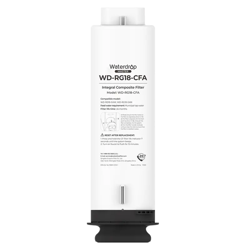Rg18-Cfa Pre-Filter Cartridge For Waterdrop Master G5P800A Ro System (800 Gpd) 1
