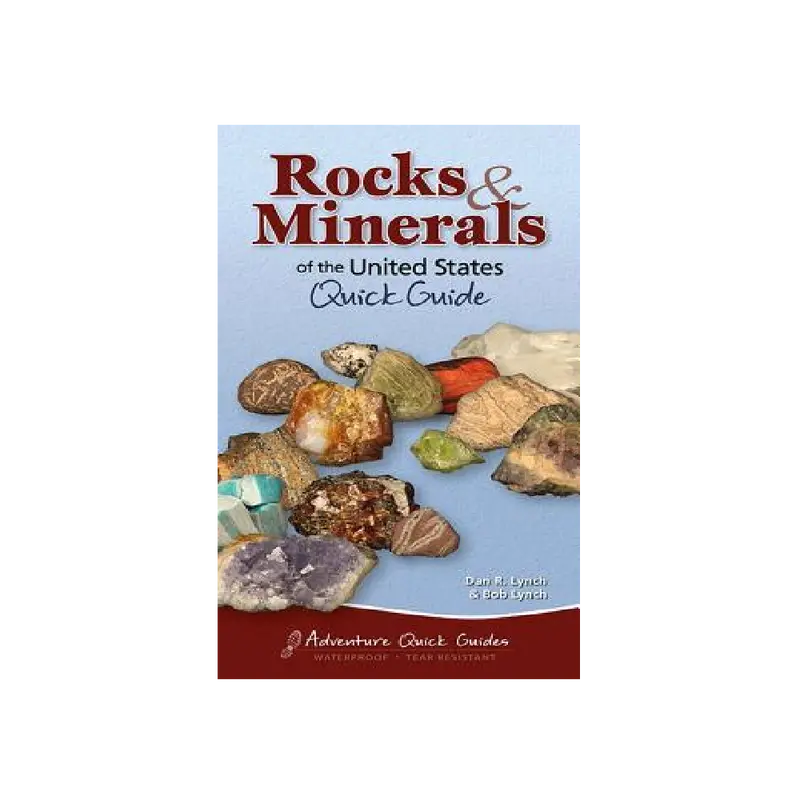 Rocks & Minerals Of The United States Field Guide – Quick Reference By Lynch & Lynch 1