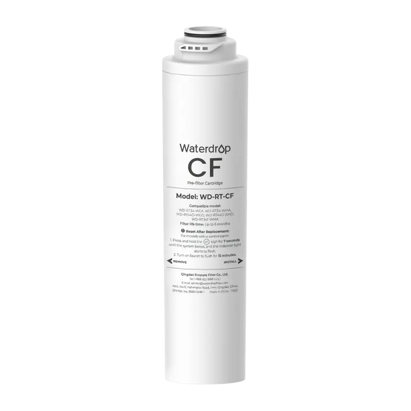 Rt-Cf Replacement Filter For Waterdrop T-Series Ro Systems 1