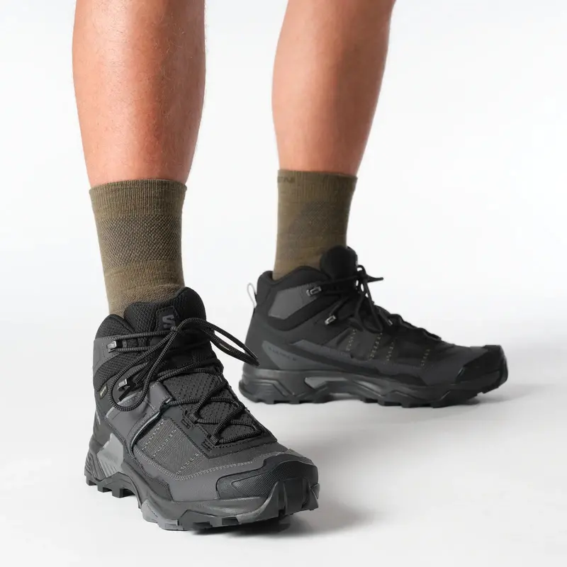 Salomon X Ultra 5 Mid Gore-Tex Hiking Boots For Men 1