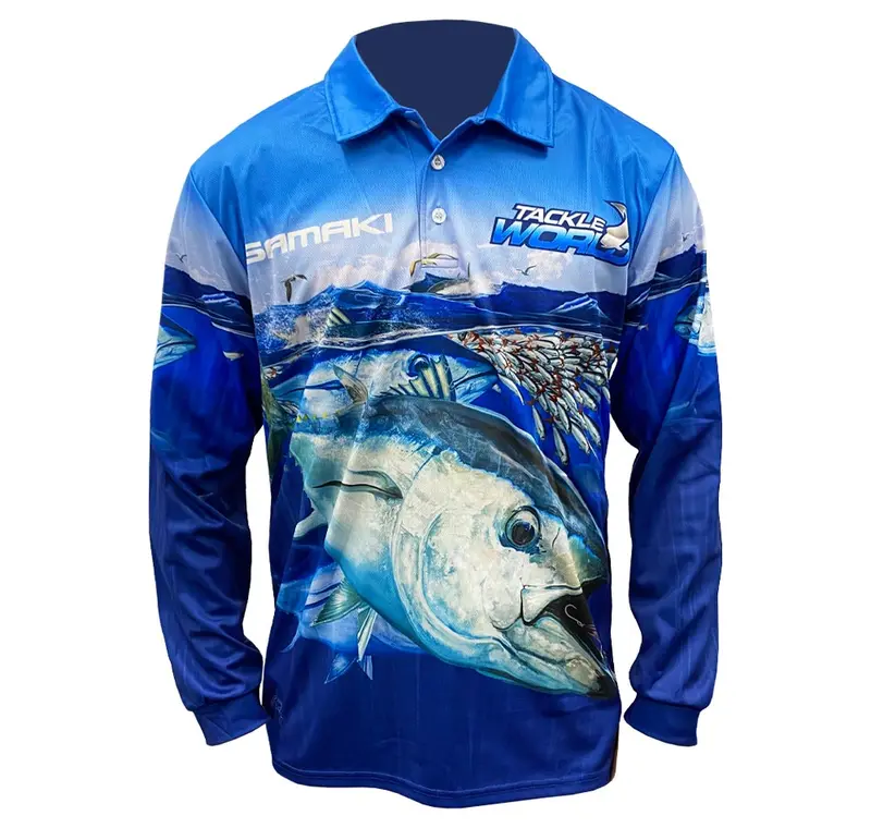 Samaki Bluefin V2 Angling Shirt – Tackle World Exclusive 1