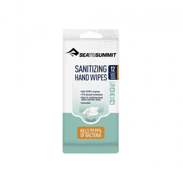 Sanitizing Hand Wipes – Alcohol-Based, 12-Count Travel Pack 1