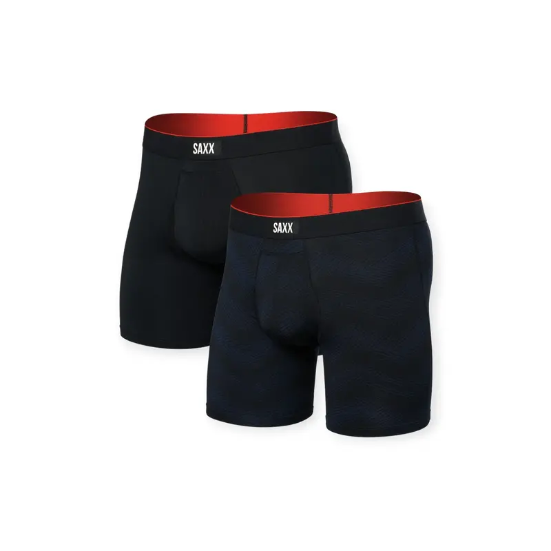 Saxx Multi-Sport Mesh Boxer Briefs (2-Pack) 1