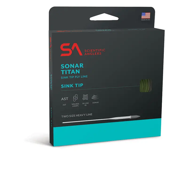 Scientific Anglers Sonar Titan Sink-Tip Fly Line – Type 3 Density 1