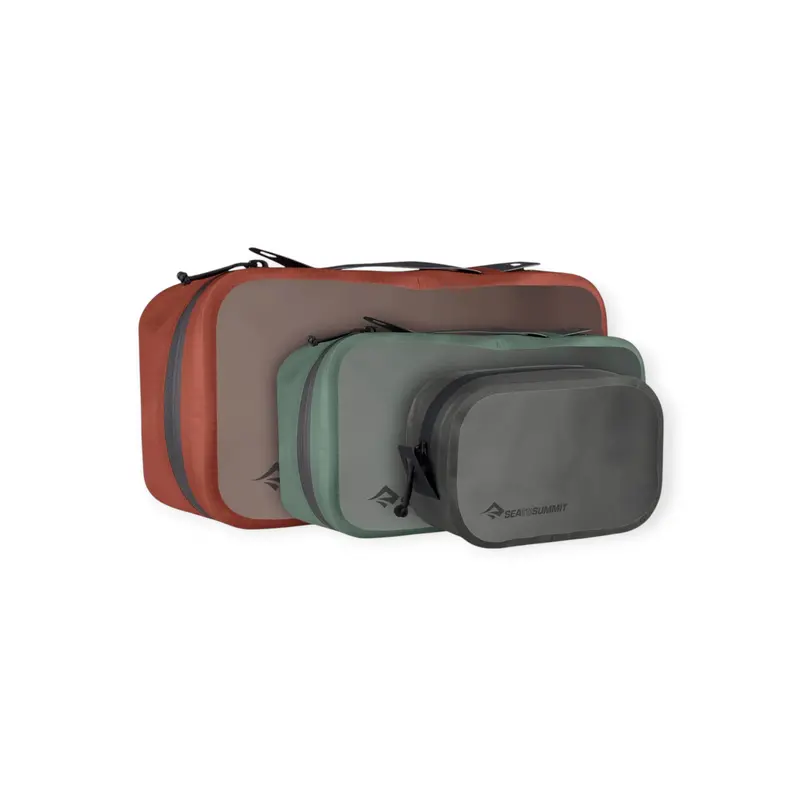 Sea To Summit Hydraulic Packing Cube Set – 3-Piece Travel Organization Kit 1