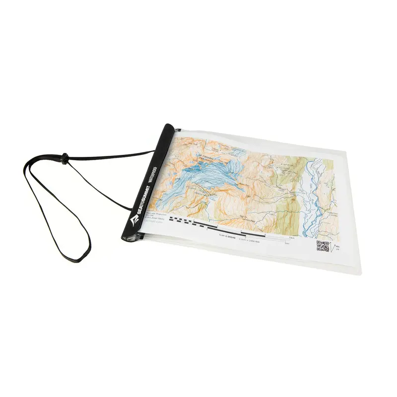 Sea To Summit Waterproof Map Case – Clear, Roll-Top Protection For Trail Navigation 1