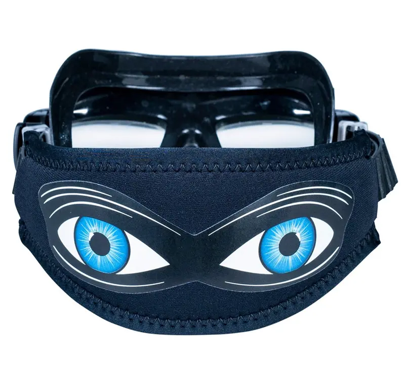 Shark Eyes Silicone Mask Strap Cover – Comfort-Fit Anti-Slip Sleeve 1