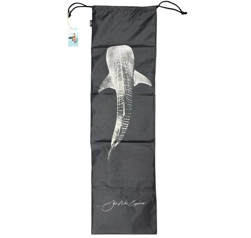 'She Who Explores' Whale Shark Fin Carry Bag 1