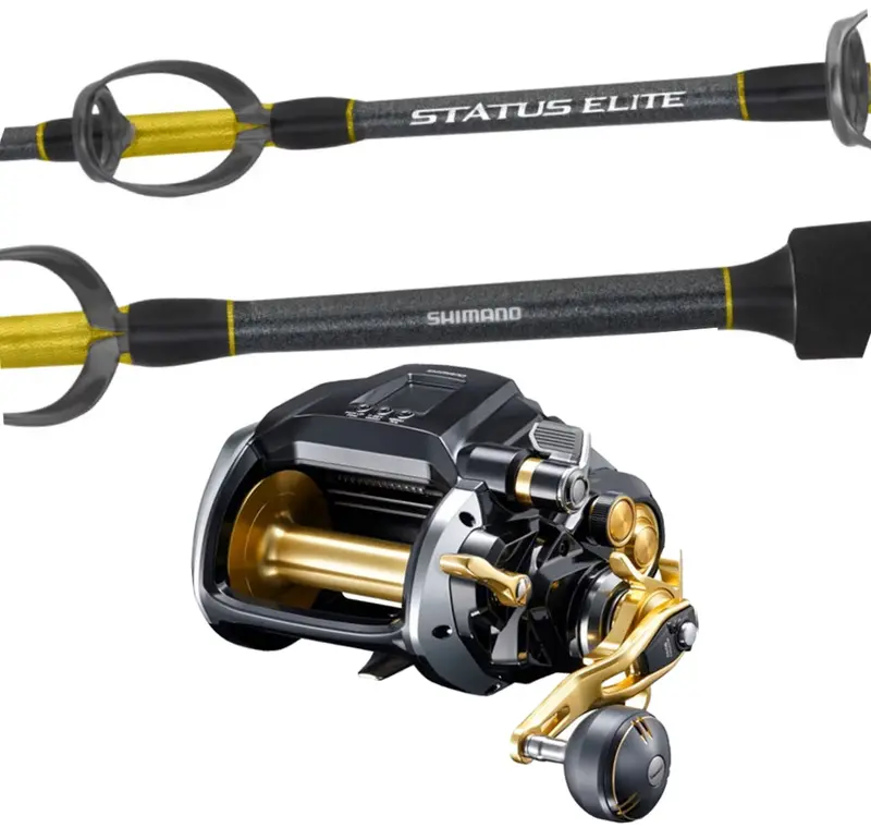 Shimano Beastmaster Md 12000 Status Pe6-10 Electric Fishing Combo 1