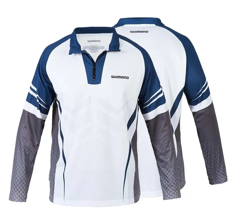 Shimano Corporate Sublimated Technical Fishing Shirt For Adults 1