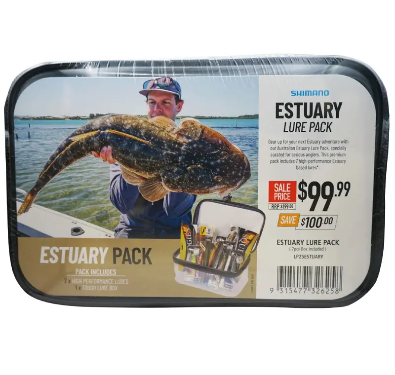 Shimano Estuary Fishing Lure Assortment – 7-Piece Set 1