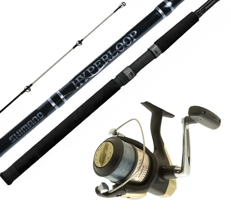 Shimano Hyperloop 1002Gp Rod & 6000Fb Reel Saltwater Fishing Combo 1