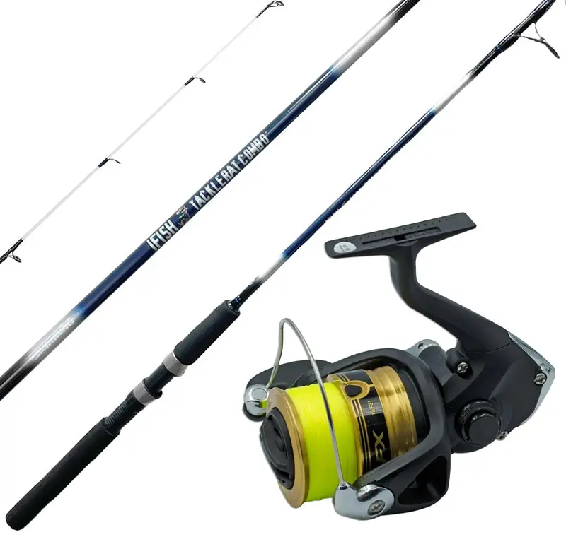 Shimano Ifish Tacklerat 562 Kids’ Rod & Reel Combo (2–4Kg, Blue) 1