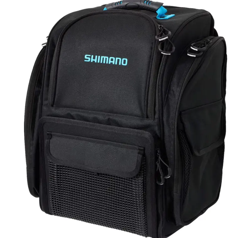 Shimano Large Tackle Backpack With Removable Trays – Organized Fishing Gear Transport 1